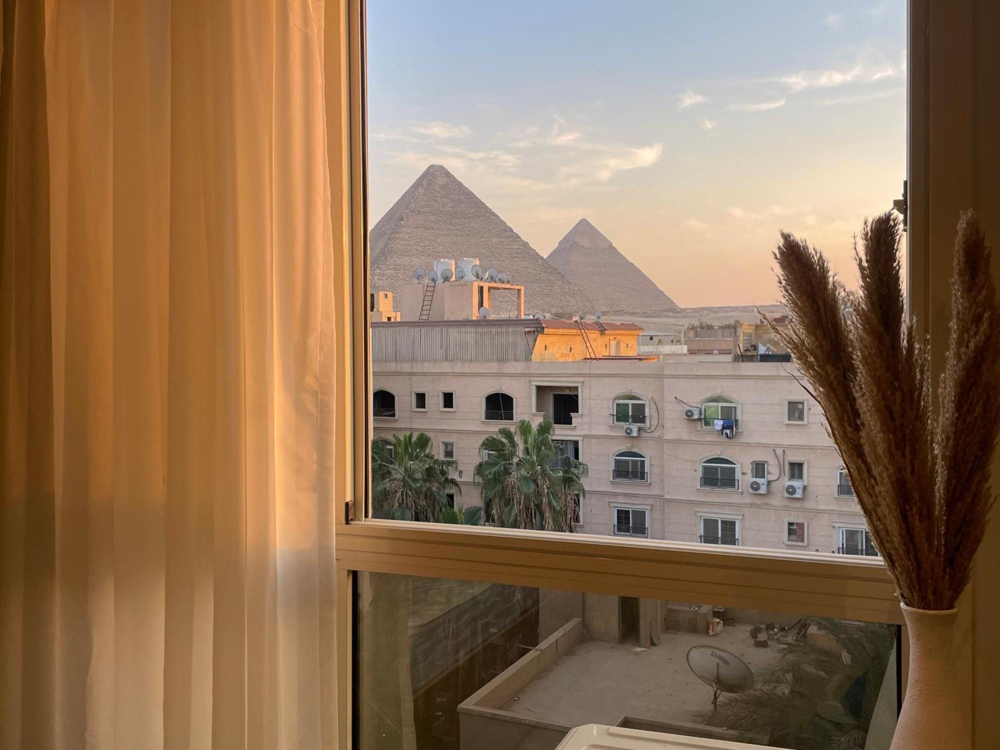 Diyar Pyramids Inn Kafret el-Gabal Esterno foto